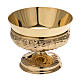 Paten Molina in golden brass with decoration s1
