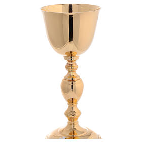 Chalice Molina in smooth brass