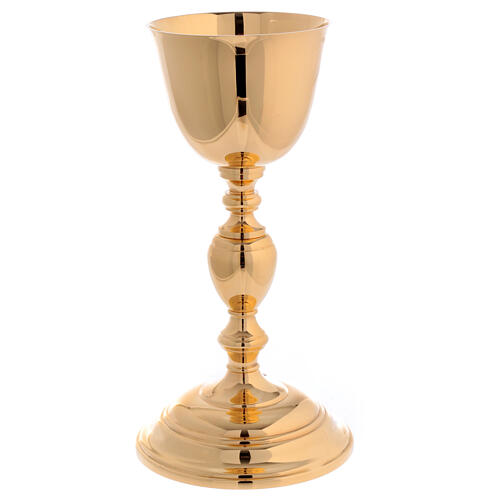 Chalice Molina in smooth brass 4