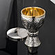 Chalice and Ciborium Molina in brass, Four Evangelists s10