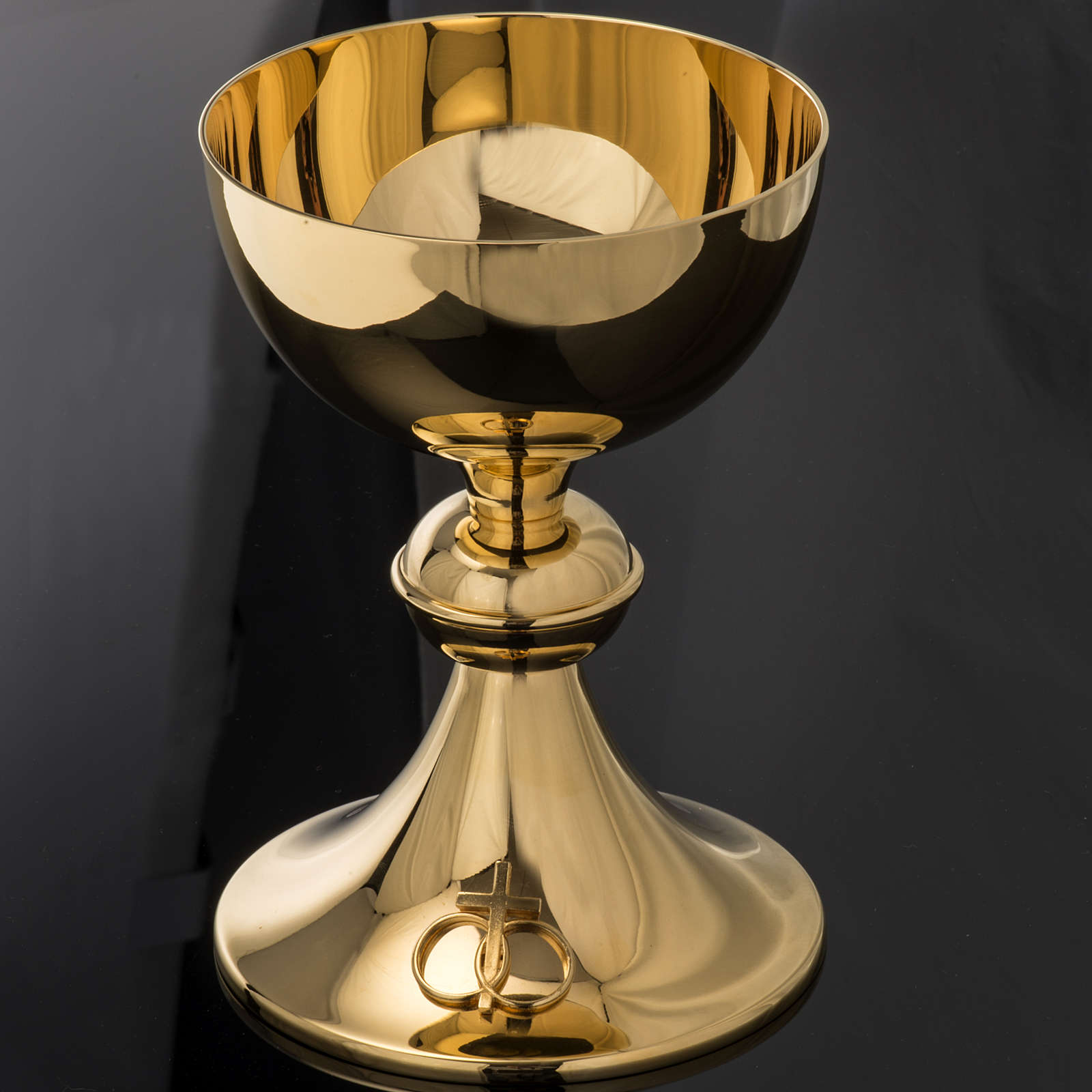 Chalice Molina in brass, Wedding Ceremony online sales on HOLYART.co.uk