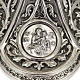 Ciborium Molina in silvered brass, Mary Jesus and Joseph s4
