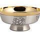 Paten in brass, 24K gold plating, polished finish and IHS symbol s3