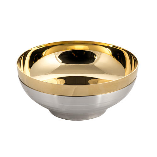 Paten, silver plated with polished finish, burnished 2