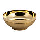 Paten, gold plated with polished finish, burnished s1