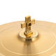 Ciborium in gold-plated brass, low and burnished s4