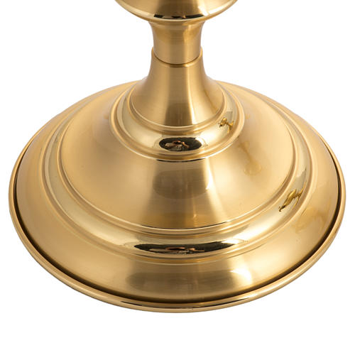 Chalice and ciborium in gold-plated brass, polished finish 5