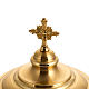 Chalice and ciborium in gold-plated brass, polished finish s7