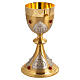 Chalice, ciborium, paten and bowl paten, chiselled with stones s3