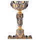 Chalice and paten, bi-coloured with stones s7
