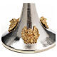 Kelch und Ziborium versilberten Messing mit goldenen Putten s5