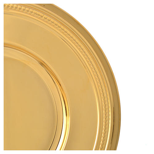 Paten in golden brass 19cm 4