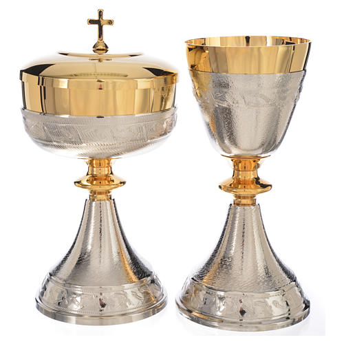 Chalice, ciborium with ears of wheat decoration 1