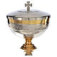 Chalice, ciborium with ears of wheat in brass sold separately s4
