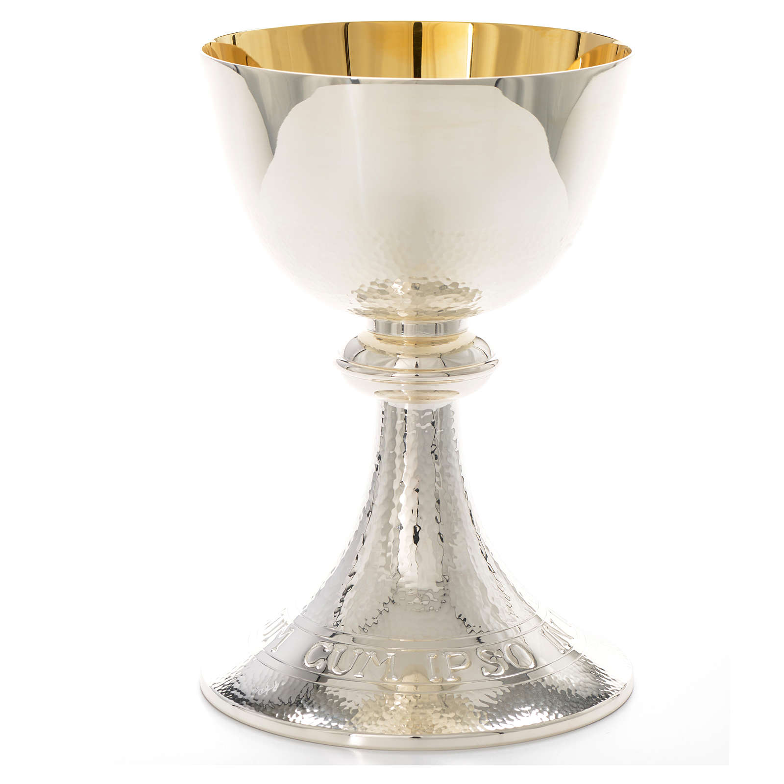 Chalice Molina silverplated brass, hammeredfinish online sales on