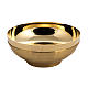 Paten, gold plated with polished finish, burnished 16cm s1