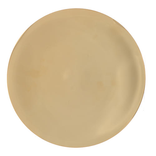 Paten smooth and shiny brass, 25cm 1