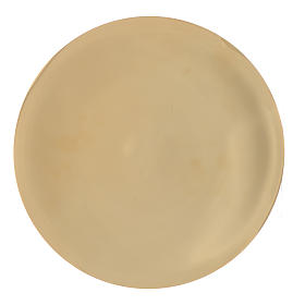 Paten smooth and shiny brass, 25cm