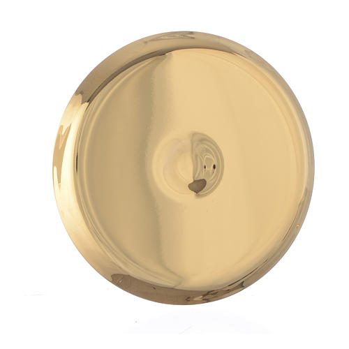 Mini paten in brass, 7cm diameter 2