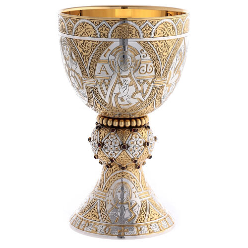 Molina Chalice in brass, Tassilo style 1