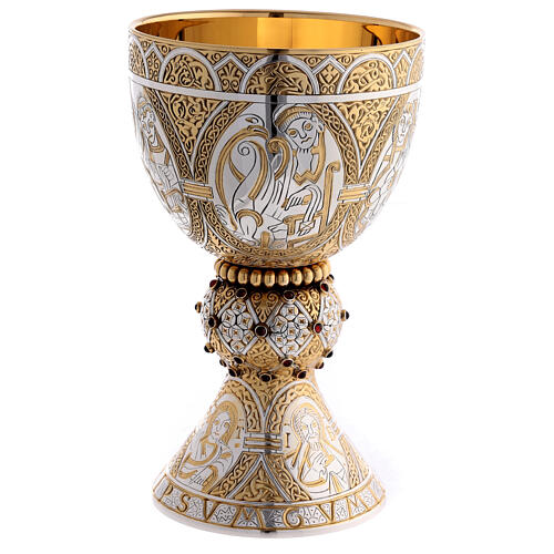 Molina Chalice in brass, Tassilo style 5