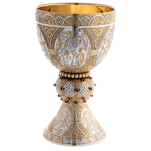 Molina Chalice in brass, Tassilo style 7