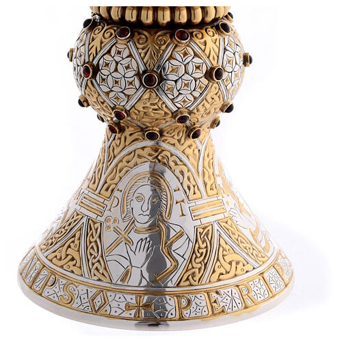 Molina Chalice in brass, Tassilo style 10