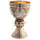 Molina Chalice in brass, Tassilo style s5