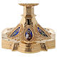 Molina Chalice and paten with cup in sterling silver, neo-Gothic style s8