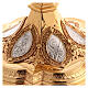Calice e patena Molina stile neo-gotico coppa argento 925 s9