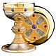 Molina Chalice and paten in brass with cup in sterling silver, Ardagh model s1