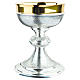Chalice and paten with cup in sterling silver, Ardagh model by Molina s1