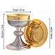 Calice e patena Ardagh semplice Molina coppa argento 925 s3