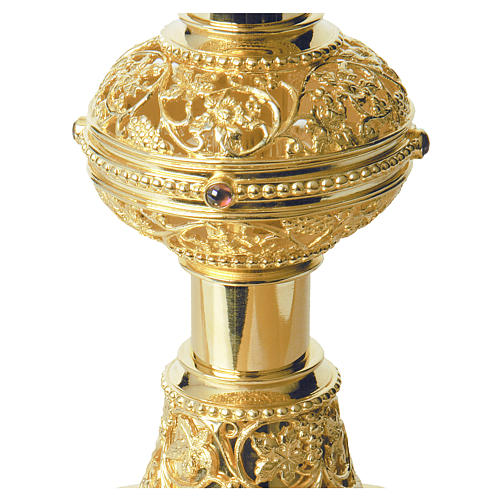 Molina chalice and paten with cup in sterling silver, German model 3