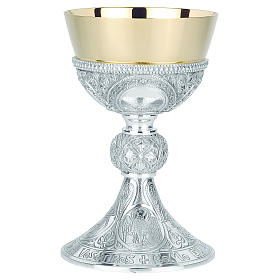 Molina chalice and paten in sterling silver, German model