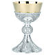 Molina chalice and paten in sterling silver, German model s1