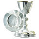 Molina chalice and paten in sterling silver, with Jesus, Joseph and Mary s1