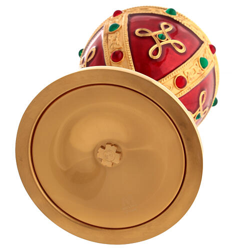Calice e patena Molina Visigoto ottone 12