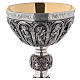 Calice e patena Molina stile romanico argento 925 s8