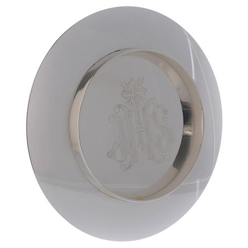 Calice e patena Molina stile romanico coppa argento 925 11