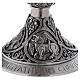 Calice e patena Molina stile romanico coppa argento 925 s7
