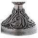 Calice e patena Molina stile romanico coppa argento 925 s9