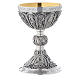 Calice e patena Molina stile romanico ottone s3