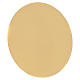 Calice e patena Molina stile romanico ottone s10