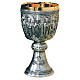 Chalice and paten in sterling silver, Romanesque collection by Molina s1