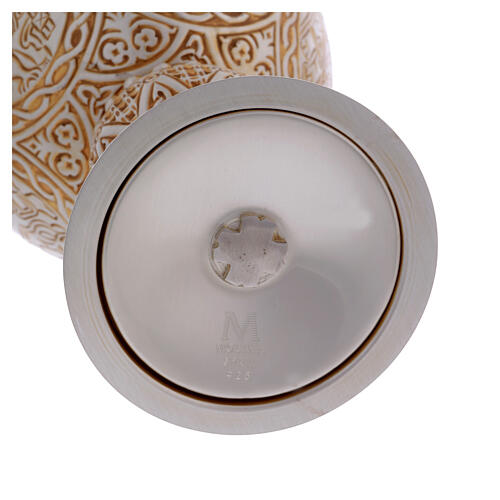 Molina Tassilo chalice and paten Romanesque collection in sterling silver 12