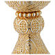 Molina Tassilo chalice and paten Romanesque collection in brass s4