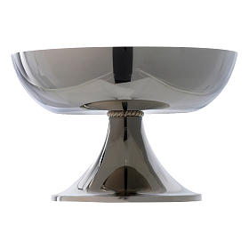 Patena Molina acciaio inox interno dorato