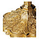 Calice e patena Molina stile gotico ottagonale coppa argento 925 dorato s3