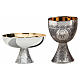 Chalice, paten and ciborium Molina in Celtic style made of 925 solid sterling silver for offertory s1